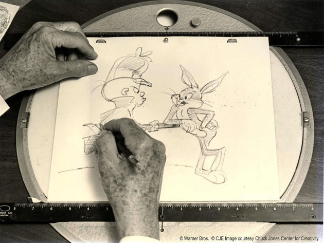 "What's Up, Doc? The Animation Art of Chuck Jones," (Chuck Jones Center for Creativity / SITES. Looney Tunes Characters © & TM Warner Bros.)