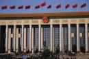 A general view shows that delegates enter the Great   Hall of the People, the venue of the 18th National Congress of the Communist Party   of China, in Beijing