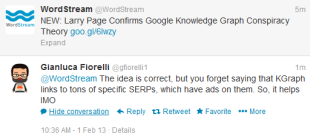 Larry Page Confirms Google Knowledge Graph Conspiracy Theory image knowledge graph increases ad revenue