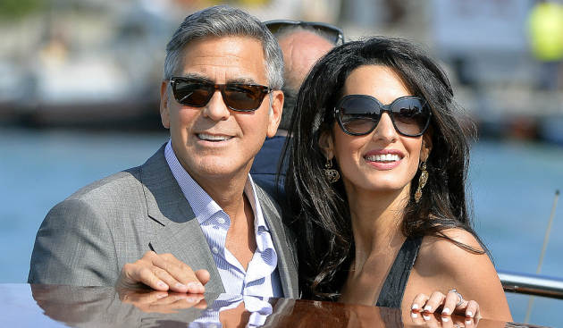 George Clooney se casó con Amal Alamuddin