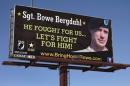 A billboard calling for the release of U.S. Army   Sergeant Bowe Bergdahl near Spokane Washington