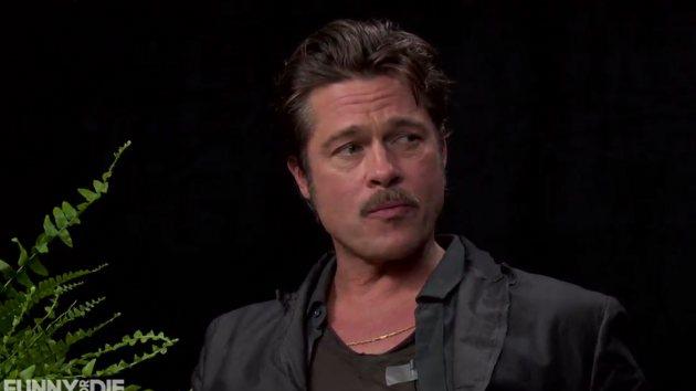 Brad Pitt on Funny or Die's 'Between Two Ferns' on October 23, 2014 ...