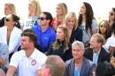 Varios exatletas olímpicos apoyan la candaidatura olímpica para 2024 el 1 de septiembre de 2015 en Santa Monica