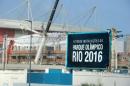 Imagen de la construcción del Parque Olímpico para los Juegos de Rio-2016, el 21 de julio de 2015 en Rio de Janeiro, Brasil
