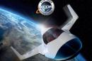 En esta imagen sin fecha proporcionada por XCOR muestra la XCOR Lynx, una nave espacial suborbital de despegue y aterrizaje horizontal, impulsada por cohete, que está desarrollando la empresa de California XCOR. Aunque los promotores piensan en hábitats orbitales, la Luna y más allá, el futuro inmediato es el de vuelos cortos a menor distancia. (XCOR via AP)
