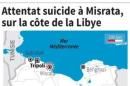 ATTENTAT SUICIDE À MISRATA, EN LIBYE