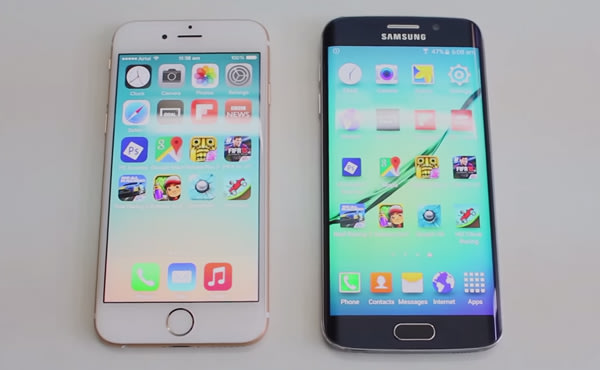 iPhone 6 vs Galaxy S6 日常速度比拼: 結果未必是你想的那樣! [影片]