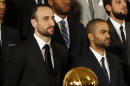 NBA: San Antonio Spurs-White House Visit