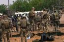 Des soldats de l'ONU, le 1er juin 2016 à Gao au Mali