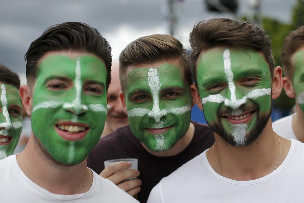 Football Soccer - Northern Ireland v Germany - Euro 2016 - Northern Ireland supporters