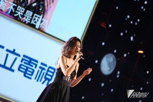 台北市2017跨年演唱會，安心亞。（方炳超攝）