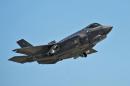 An F-35A Lightning II Joint Strike Fighter takes off on a training sortie at Eglin Air Force Base, Florida