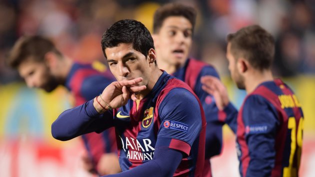 Barcelona's Luis Suarez (Reuters)