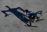 Drone é visto em mostra de tecnologia no Centro de Convenções de Las Vegas, EUA, no dia 8 de janeiro de 2015
