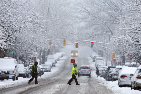 El noreste de EEUU enfrenta tormenta de nieve "incapacitante