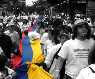 哥倫比亞半世紀以來飽受內戰之苦，多數民眾對於曾經廣受支持的FARC已顯反感。（photo by 維基百科）