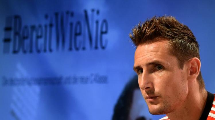 O veterano Miroslav Klose