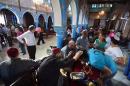 Des juifs en pélerinage à la synagogue de la Ghriba à Djerba, le 16 mai 2014