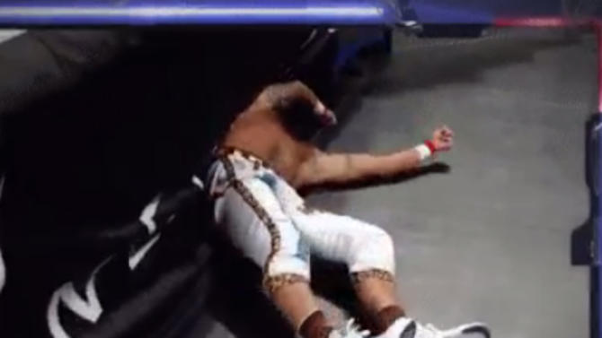 WWE Payback tag team match stopped after Enzo Amore suffers scary head injury