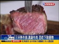 諾貝爾得主:吃不熟牛肉易罹腸癌