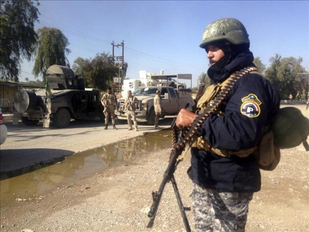 Un soldado iraquí en la provincia de Diyala, al noreste de Irak. EFE/Archivo