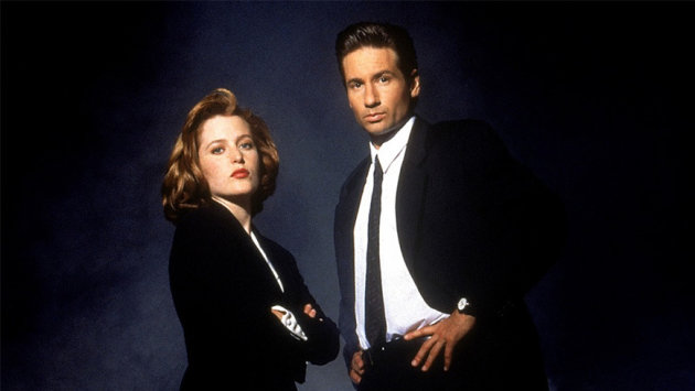 Making a return: Gillian Anderson (L) and David Duchovny are set to reboot popular sci-fi series, The X-Files.