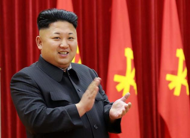 O líder norte-coreano, Kim Jong-Un, durante cerimônia em Pyongyang no dia 27 de dezembro