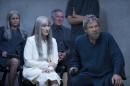 This image released by The Weinstein Company shows Meryl Streep, left, and Jeff Bridges in a scene from "The Giver." (AP Photo/ The Weinstein Company)