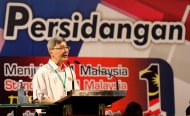 Gerakan President, Datuk Mah Siew Keong speaking at the party’s 43rd National Delegates Conference yesterday. The party’s deputy president Datuk Dr Cheah Soon Hai said today the statement by Tan Lai Soon did not in any way reflect the party’s stand. — Picture by Yusof Mat Isa