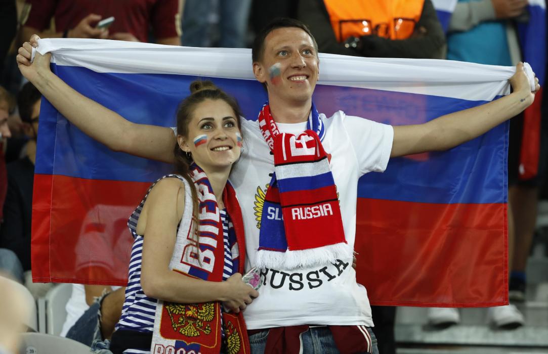 Russia fans