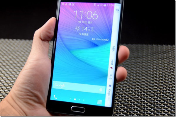 Samsung GALAXY S6 MWC登場 曲面側螢幕為特色？