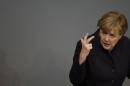 Merkel pide objetivos estrictos y vinculantes contra el cambio climático