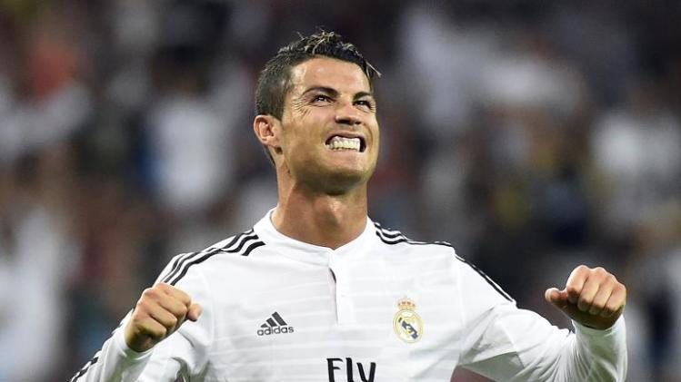 O jogador português Cristiano Ronaldo (Real Madrid) é visto em 25 de agosto de 2014