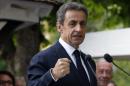 Nicolas Sarkozy compare l'afflux de réfugiés à un dégât des eaux