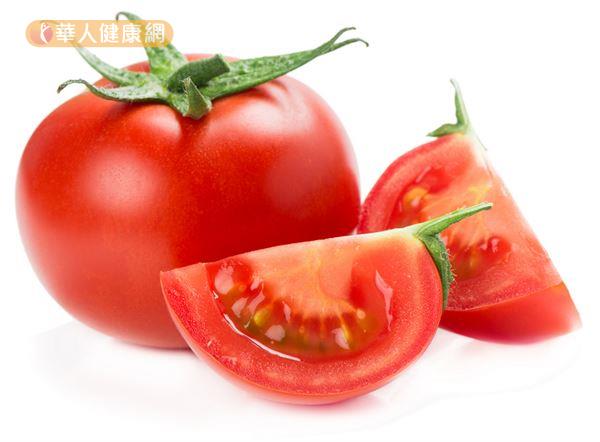 番茄含有豐富的茄紅素，是很強的抗氧化劑。