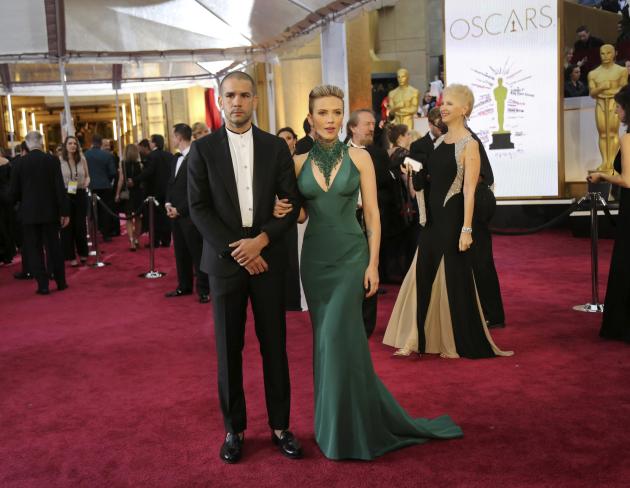 Scarlett Johansson y Romain Dauriac