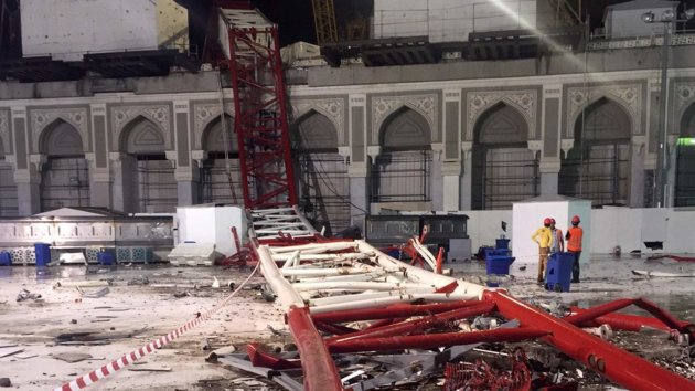 Crane Collapse Kills 107 At Grand Mosque In Mecca