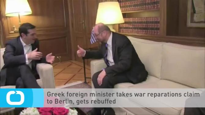 Greek Foreign Minister Takes War Reparations Claim to Berlin, Gets Rebuffed