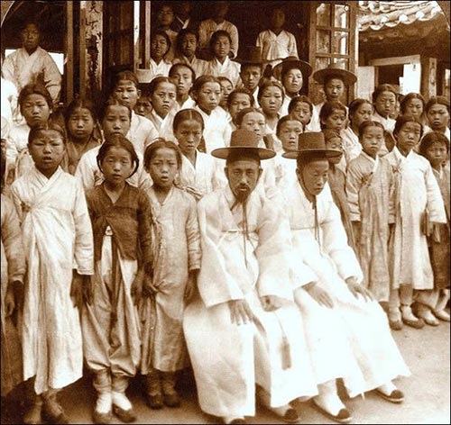 Dung nhan người Hàn Quốc 100 năm trước