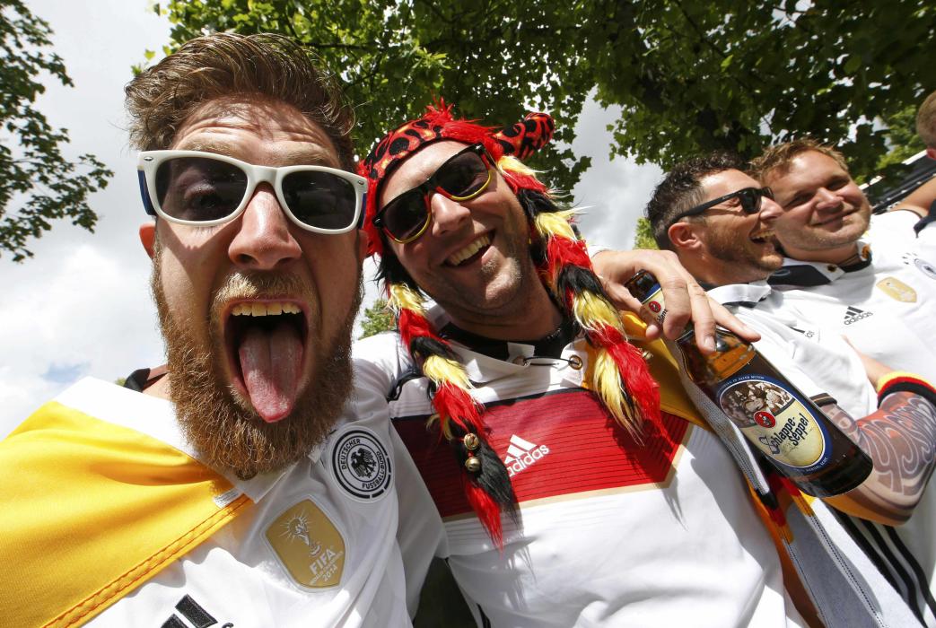 Football Soccer - Euro 2016 - German supporters