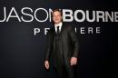 El actor estadounidense Matt Damon en el estreno de la película "Jason Bourne" el 18 de julio de 2016 en Las Vegas en Estados Unidos