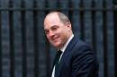 Ben Wallace arrives for Britain's Prime Minister   David Cameron's first cabinet meeting at 10 Downing Street, in Westminster,   London