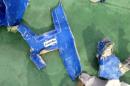 Recovered debris of the EgyptAir jet that crashed in   the Mediterranean Sea are seen in this still image taken from video