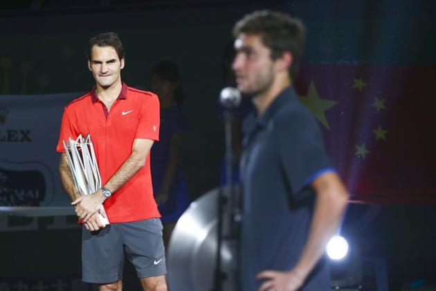 Roger Federer, campe&oacute;n en Shanghai