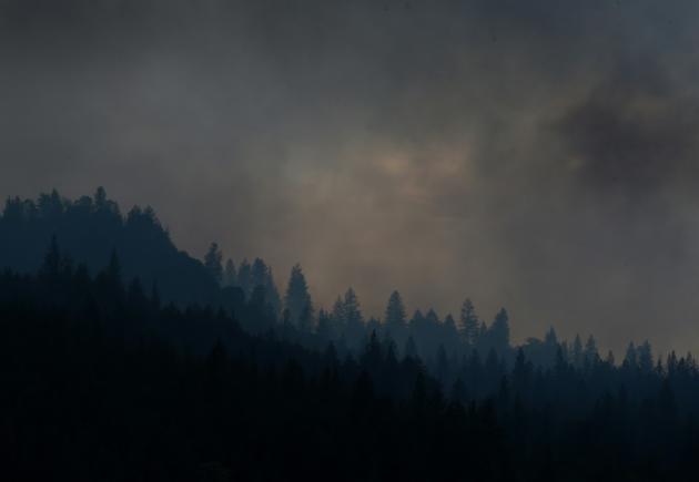 Un incendie en Californie, le 15 septembre 2015