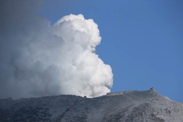 Erupción del monte Ontake