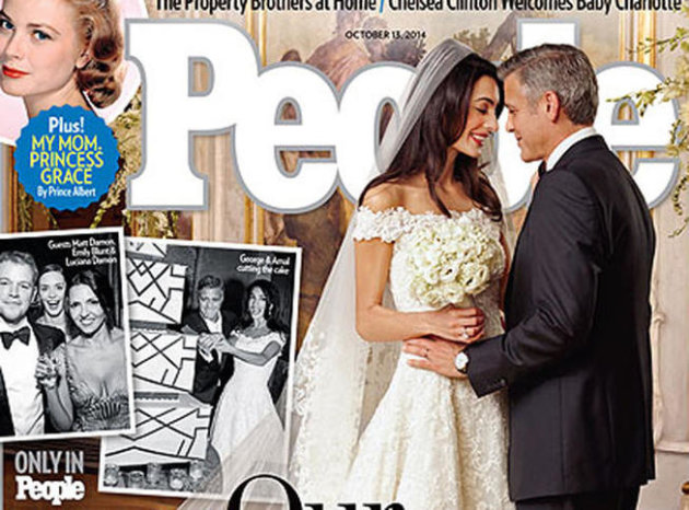 Tous les détails de l’incroyable mariage à 11 millions d’euros de George Clooney et Amal Alamuddin