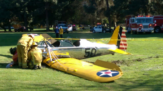 Harrison Ford Hospitalized After Crashing Plane