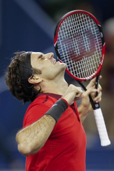 Roger Federer, campe&oacute;n en Shanghai