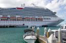 El crucero Carnival Freedom el 18 de febrero de 2013 en Key West, Florida
